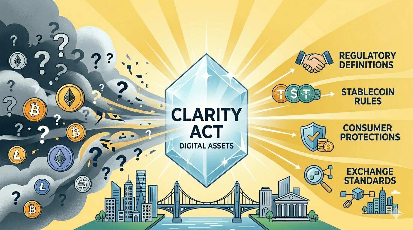Bessent Calls for Clarity Act Passage Now: White House Economists Say No Bank Run Risk (CEA Data)