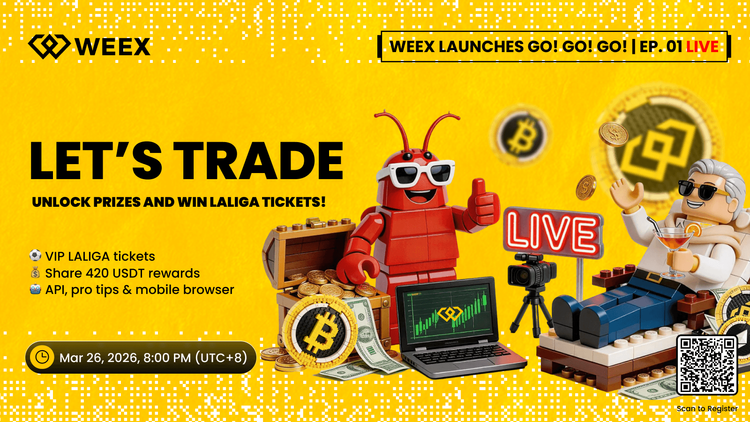 WEEX Official Product Launch: Win LALIGA Tickets & Unlock the 3-in-1 Crypto Trading Suite